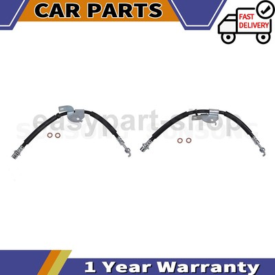 2 Sunsong Front Brake Line Hose Fits Ford F-150 5.0L 3.5L 2.7L
