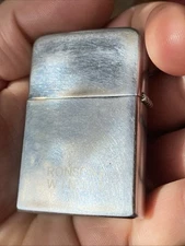 Vintage Ronson Wind II 2 Flip Top Cigarette Cigar Lighter Windii Pocket China