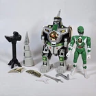 Vintage 1993 Bandai Power Rangers Dragonzord & Green Ranger Action Figure
