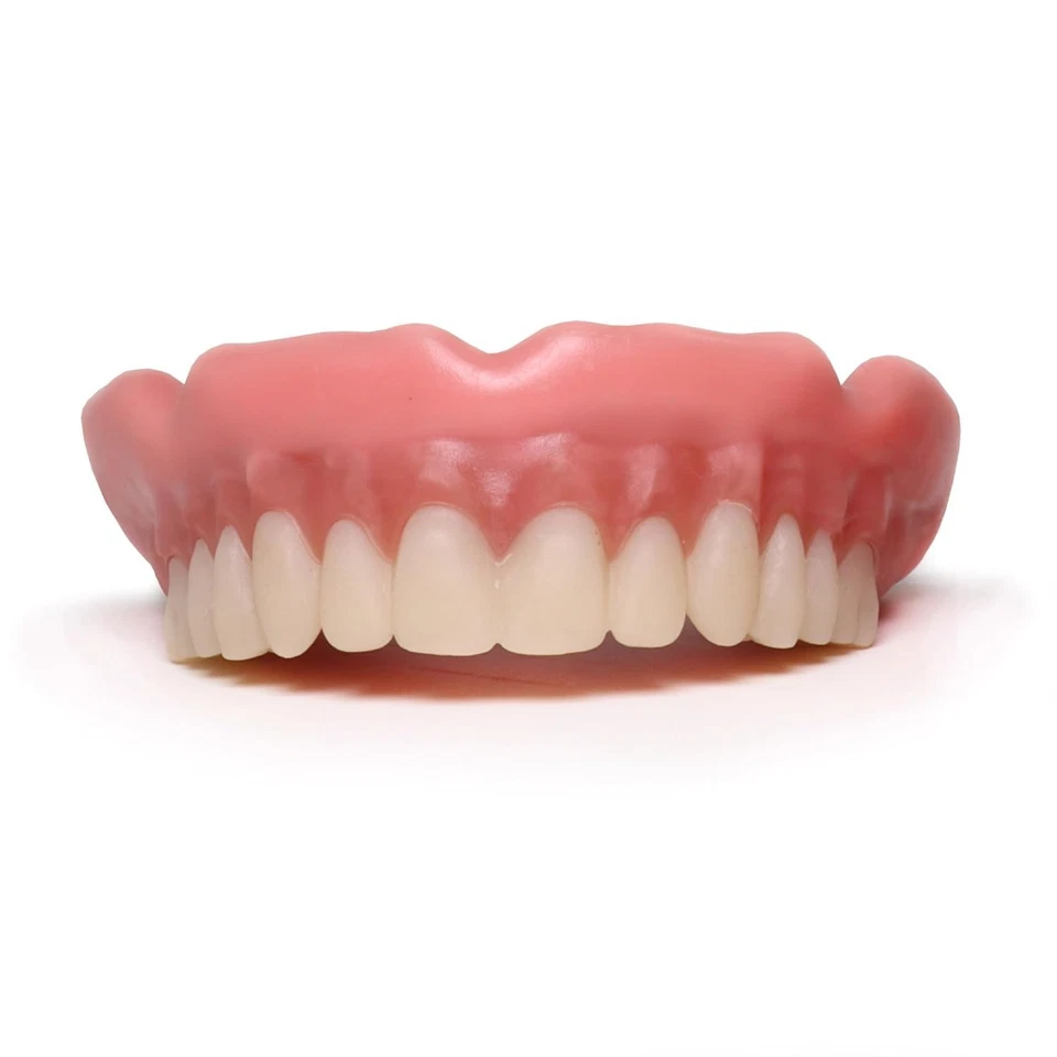 Dentadura para hervir y morder de ajuste personalizado para sonrisas seguras Foto 3 de 4