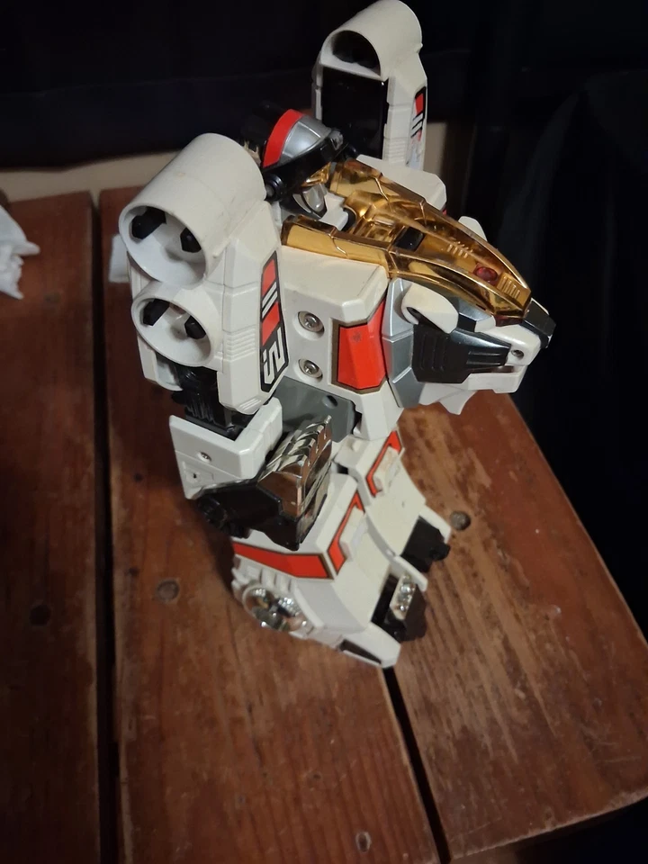 1994 Bandai Mighty Morphin Power Rangers Tigerzord Toy - Works! - Image 4 of 4