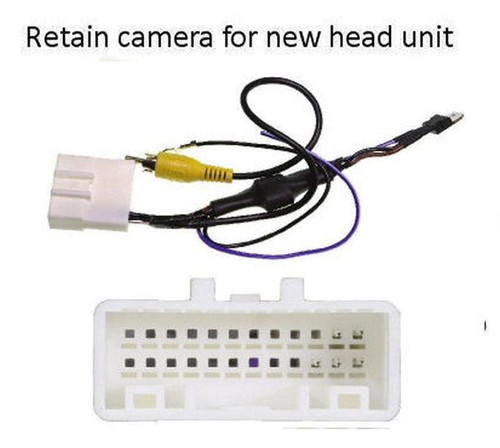 for TOYOTA RAV4 2013-2018 CAMERA RETAIN ADAPTER CHOICE OF 2 TYPES 16 / 24 PIN - Picture 4 of 4