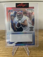 2022 Leaf Pro Set Slade Bolden Blue 1/1 Pre-Production Proof Alabama RC