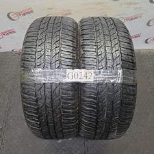 2x 225 55 R18 98H, YOKOHAMA GeoLandar, Tread 7.2mm (G0242) Tested