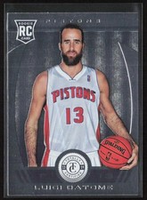2013-14 Panini Totally Certified Luigi Datome #210 Rookie Detroit Pistons