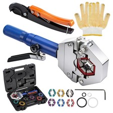 New Hydraulic A/C Hose Crimper with 7 Dies Handheld Hydraulic Hose Crimping Tool