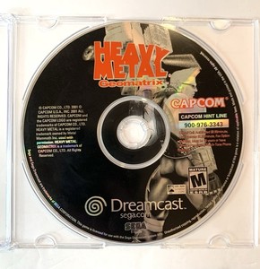 Heavy Metal Geomatrix Dreamcast PAL - Prix - Photo - Présentation