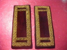 CIVIL WAR UNION ARTILLERY 1 ST. LT. SHOULDER BOARD STRAPS USED