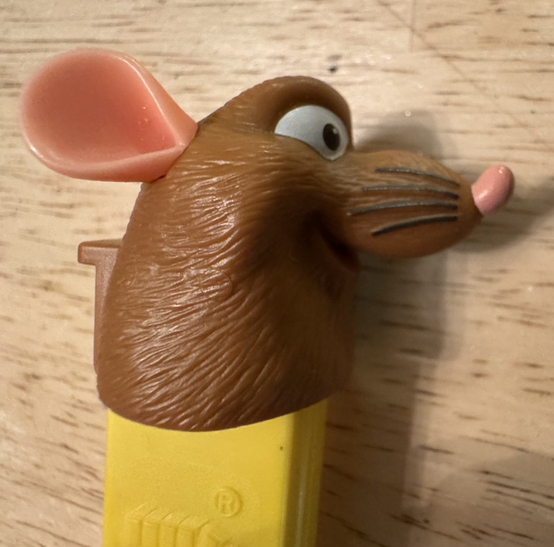 VINTAGE Disney Pixar Ratatouille Emile PEZ  Dispenser - Made in Hungary