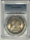 1904 O MORGAN DOLLAR PCGS MS 65 / TONER