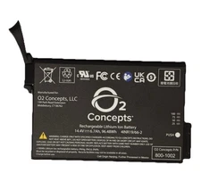 O2 Concepts Oxlife Rechargeable Battery Lithium Ion 800-1002
