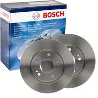 2X Bosch Bremsscheiben Ø275,9Mm Vorne Passend FÜR Mitsubishi Lancer Space