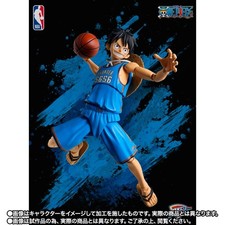 Bandai S.H.Figuarts ONE PIECE x NBA Monkey D. Luffy OKLAHOMA CITY THUNDER figure