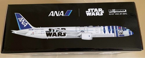 Medicom Toy BE@RBRICK Star Wars R2-D2 ANA Jet 400% Figure with Box UNOPENED - Picture 2 of 24