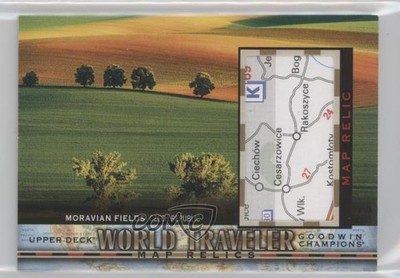 2018 Upper Deck Goodwin Champions World Traveler Map Relics #WT-103 00jz