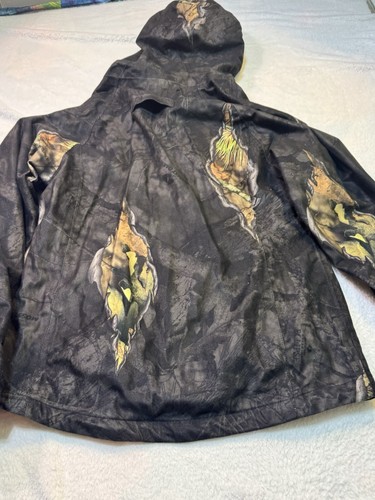 Mossy Oak Women's Hooded Light Weight Jacket Coat Full Zip Camo Pink M(38-40) - Picture 12 of 16