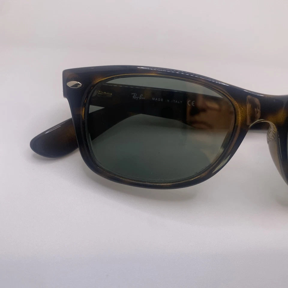 Gafas de sol Ray-Ban nuevas Wayfarer SOLO MARCOS RB2132 Hombres 52-18 Marrón Tortuga 054 Foto 2 de 4