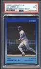 1989 Star KEN GRIFFEY JR ROOKIE 1988 Season 2 White Back #5 PSA 9 MARINERS HOF