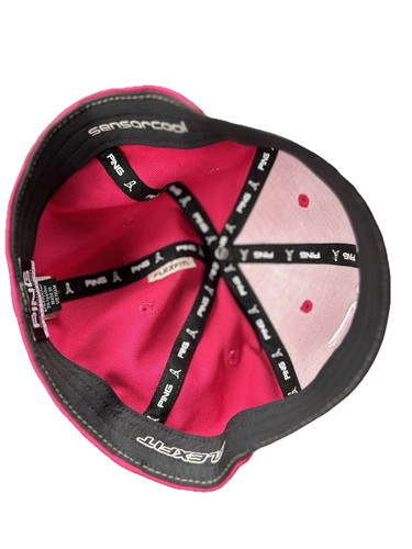 Ping Tour Play Your Best Sensorcool Flexfit Pink Golf Hat Cap - Men's L/XL - Picture 5 of 8