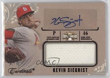 2014 Topps Triple Threads Unity Jumbo Relics 35/99 Kevin Siegrist Auto i4v