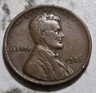 1920 Lincoln Wheat Penny Old Copper Coin Bold Date 1 Cent Fine Detail BIN920