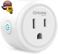 Mini Smart Plug Works with Alexa and Google Home, Wifi Smart Outlet Socket Remot
