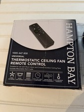 Hampton Bay 3-Speed Universal Ceiling Fan Thermostatic Remote Control 1005447808
