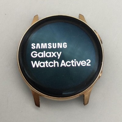 Samsung Galaxy Watch Active2 40mm Smartwatch Gold LTE Android IOS Tizen UNTESTED