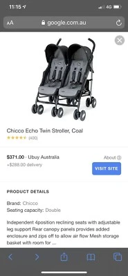 twin stroller gumtree