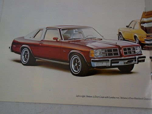 Advertising Brochure 1977 Pontiac Ventura GM Chev Dealer Advertising - Picture 5 of 8