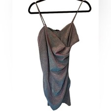 CIDER sparkly short party dress size L NWT