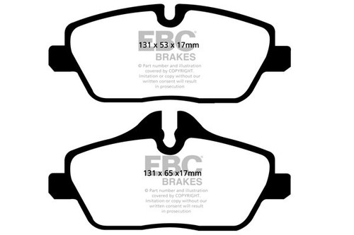 Kit de discos y pastillas de freno delanteros EBC para BMW 116 1 Series 2.0 (E87) 2008-2010 - Imagen 2 de 2
