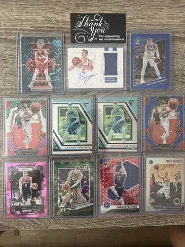 2017 Kristaps Porzingis National Treasures /99 Patch auto Genesis All variations