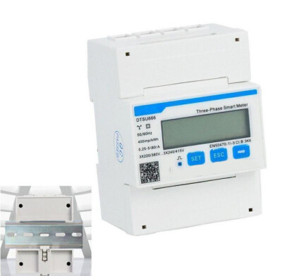 Zweiwegezähler DTSU666 DTSU666-D Chint Drehstromzähler RS-485 Modbus LH