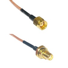 RG316 RP-SMA MALE to SMA Female O-Ring RF Cable FAST-SHIP LOT