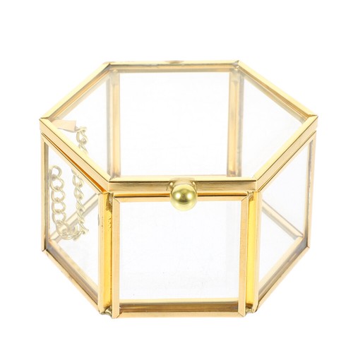 Glass Box Trinket Glass Box Storage Case Bracelet Box