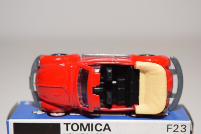 トミカ VOLKSWAGEN 1303S Convertible 1/60 Tomica Tomy 1/60 Scale F23 Volkswagen 1303S Convertible Made