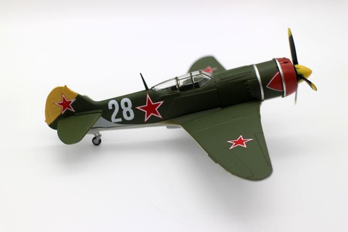 1:72 Scale Alloy Diecast Military Model Soviet Lavochkin La-7 Fighter Aircraft - Picture 9 of 10