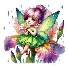 XXL 18X18 Car Sticker Spring Fairy Decal Weatherproof Vinyl Sticker