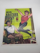 His Brother Love Book LGBTQ Poster Print 14.5x11