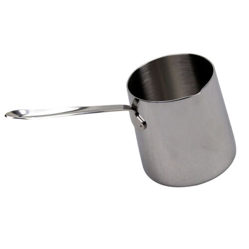 370ml Stainless Steel Stew Pot Small Milk Pot Coffee Butter Heater Pot - Picture 6 of 6
