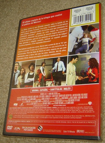 La Ultima Noche (DVD, 2006), NEW & SEALED, REGION 1, WIDESCREEN, COLOR, 119 MIN - Picture 2 of 3