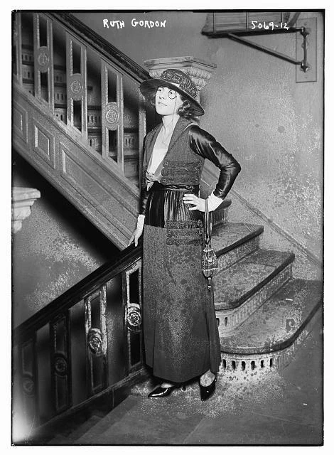 Ruth Gordon Jones,American  actress,writer,performer,women,steps,monocle,stairs | eBay