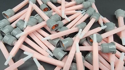 Traktronix EPX Square Orange 10:1 Mixing Nozzle for 45ml (9154) - 10 pcs