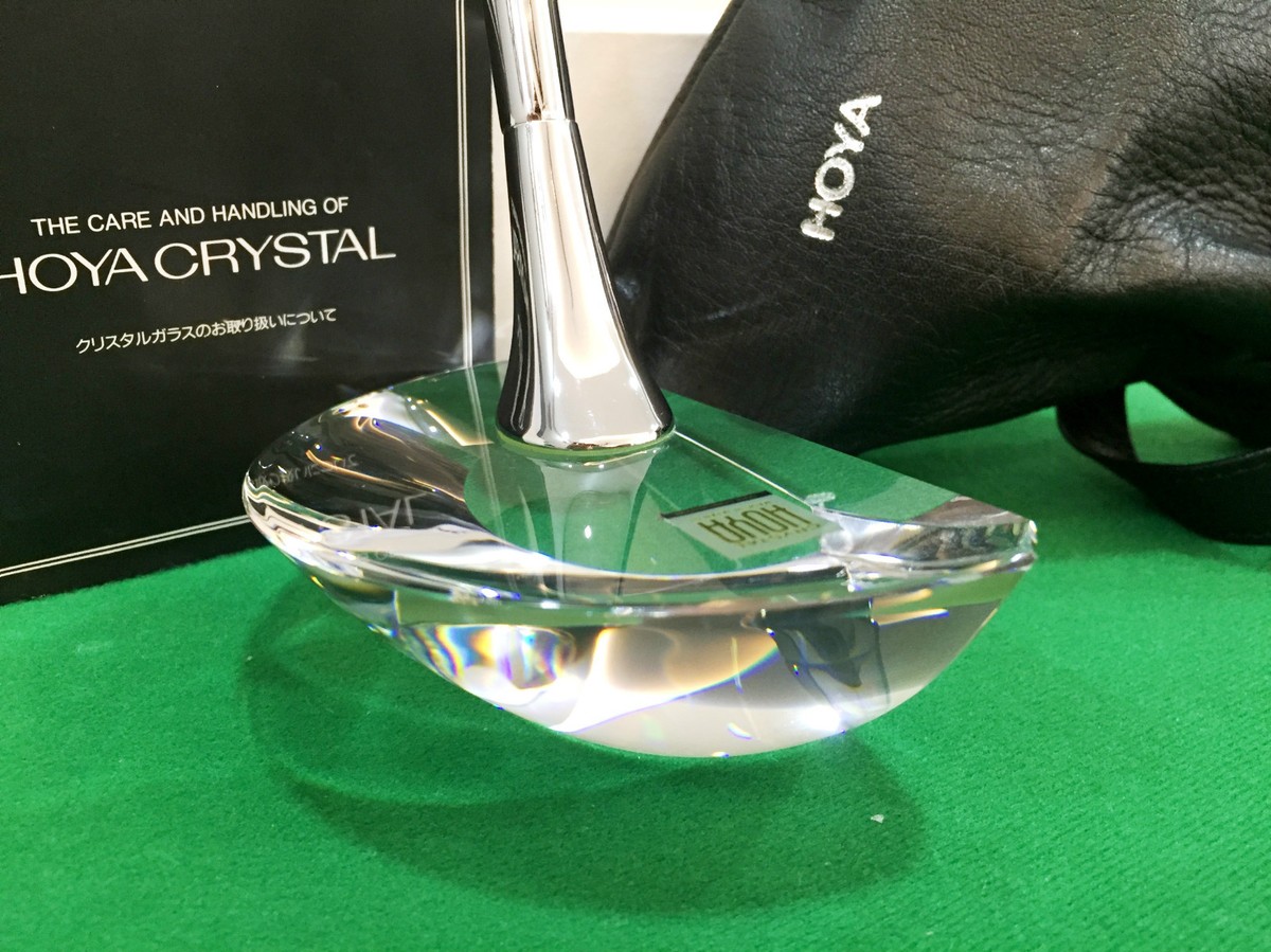 RAREST!!! Highly Collectible HOYA Crystal Putter New-In-Box RAREST!!! Highly Collectible HOYA Crystal Putter New-In-Box