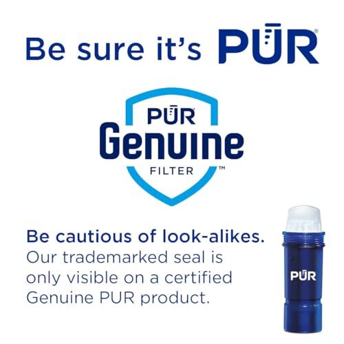 PUR PLUS 7 Cup Water Filter Pitcher White NSF Certified Lead Reduction Filter - Picture 10 of 10