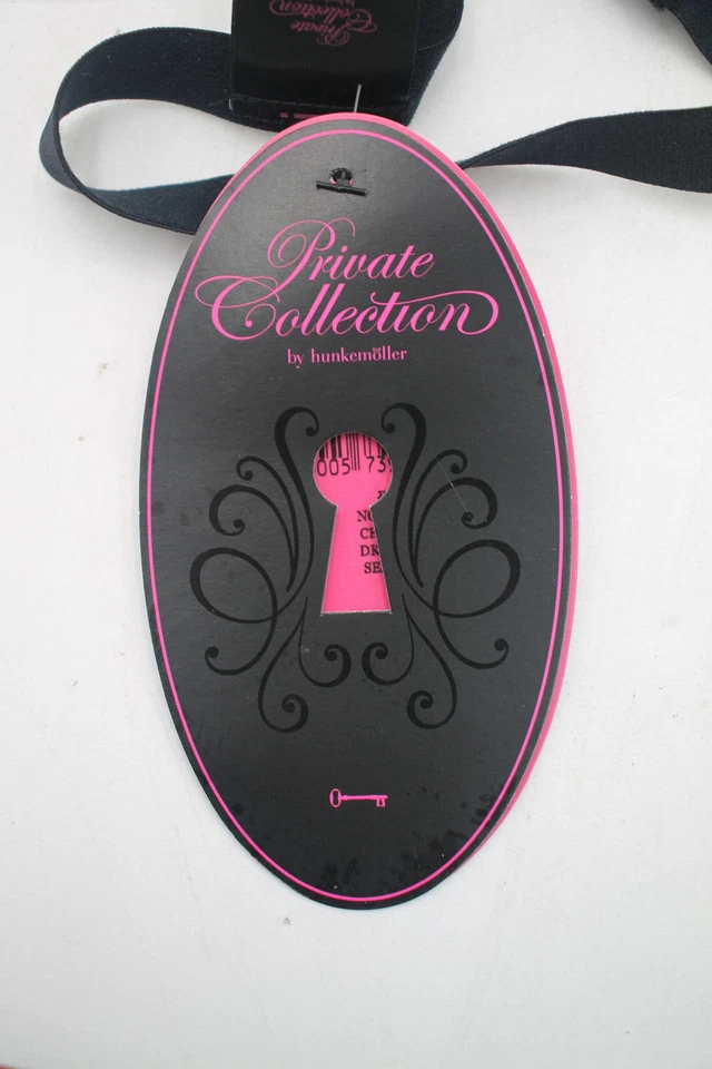 Hunkmoller Privatsammlung Schnur Tanga Shadow schwarz XS - Neu - Bild 3 von 4