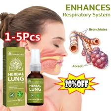 BreathDetox Herbal Lung Cleansing-Spray Clear Lung of Waste Mucus,Promot H SELL