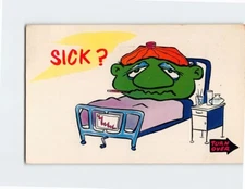 Postcard Sick? Art Print