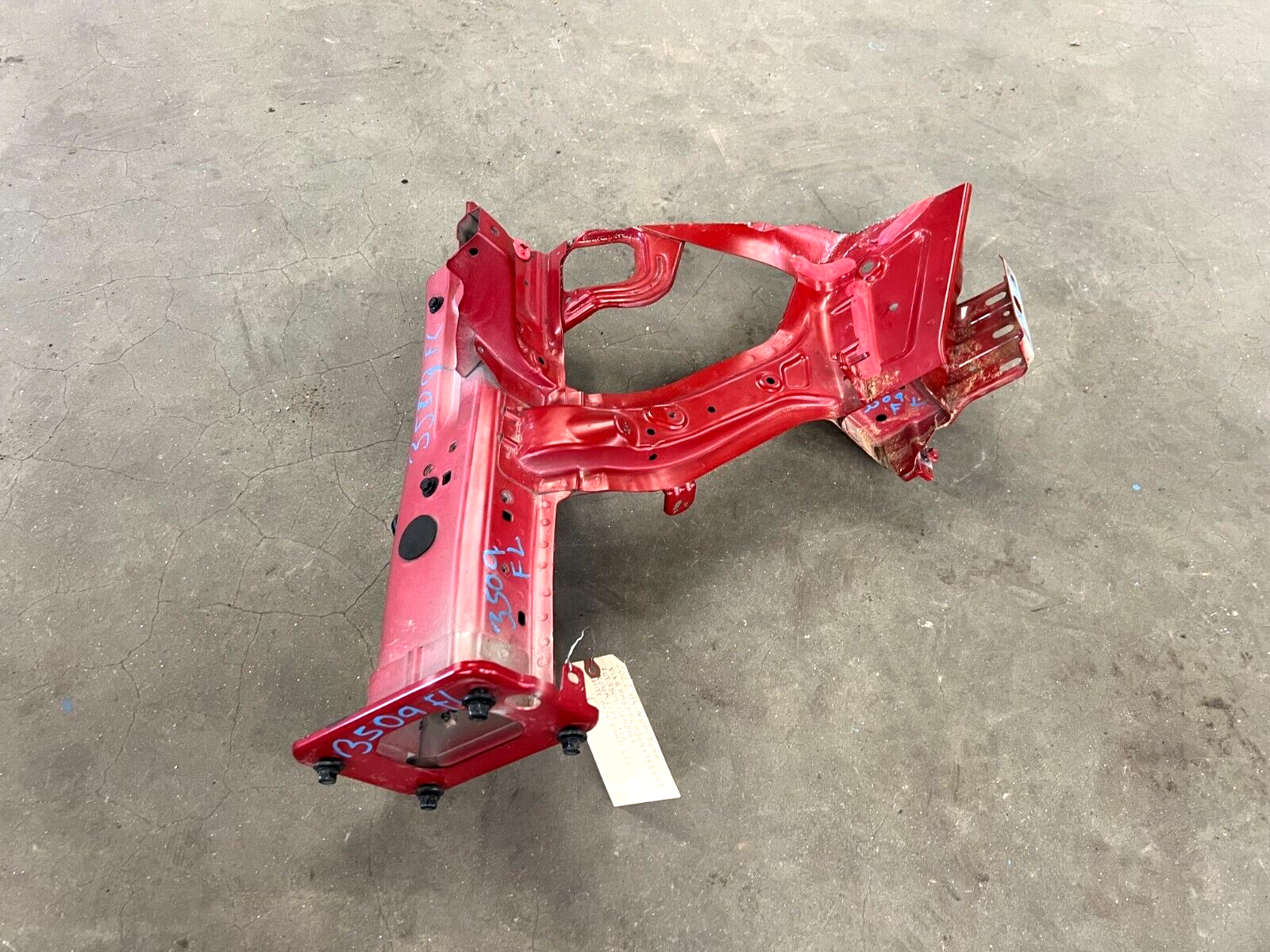 18-23 Hyundai Kona Left Front Frame Apron Rail OEM LOT3509